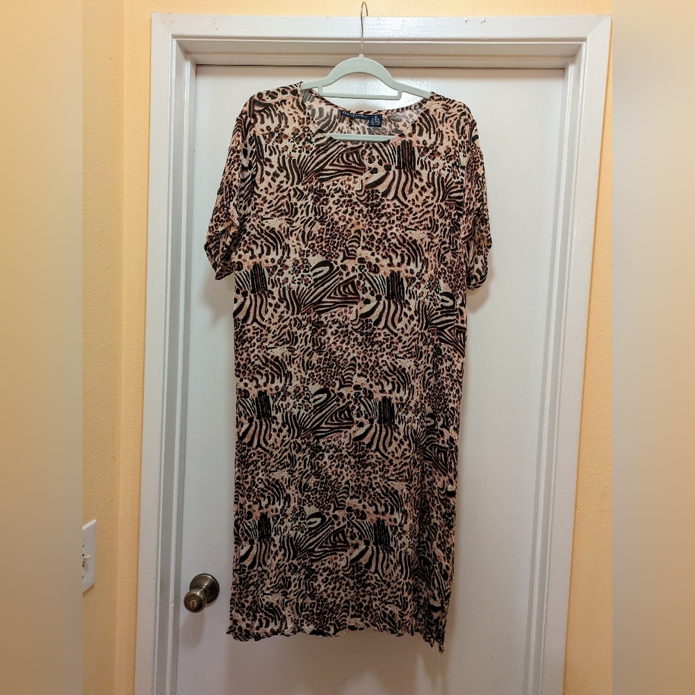Speed Limit Dress - Animal print leopard - Size 3XL